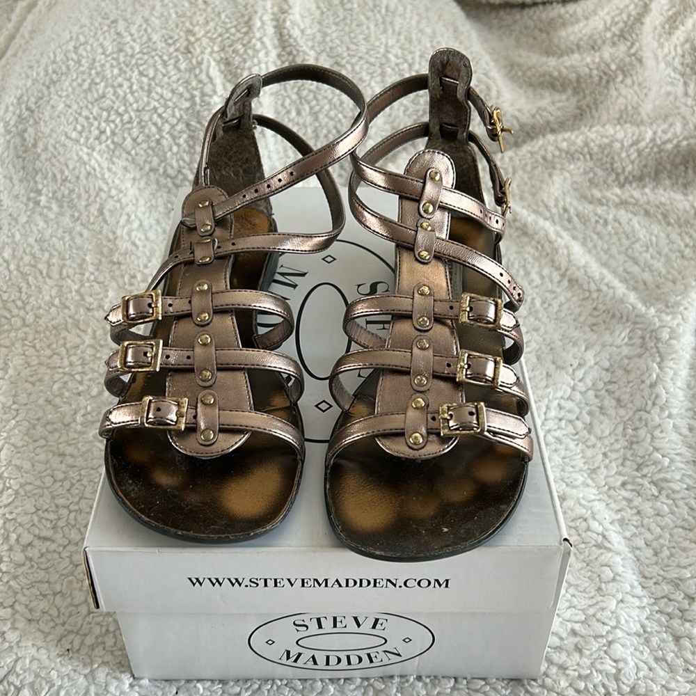 Bronze super comfy Sandels